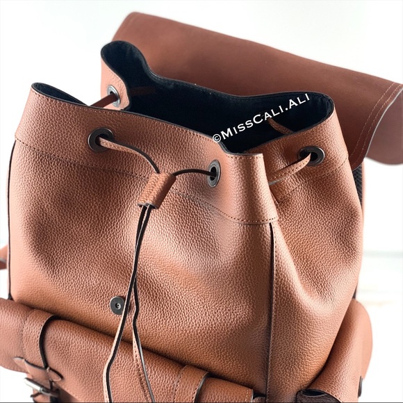 NWT COACH Hudson Backpack Leather Men’s Bag - Antique Nickel Saddle - Picture 5 of 16